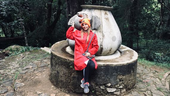 В ботаническом саду в Нувара-Элия