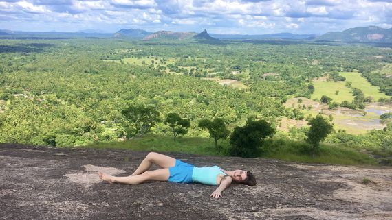 На вершине скальной крепости Япахува