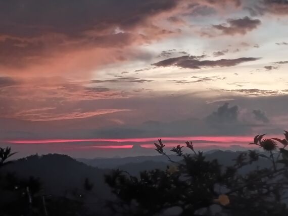Sunset at Kandy