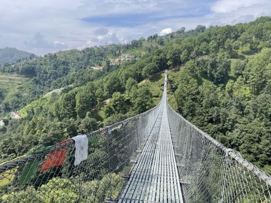 Suspension Bridge, Nepal