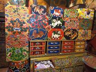 Tibetan caskets