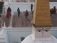 Evening Stupa